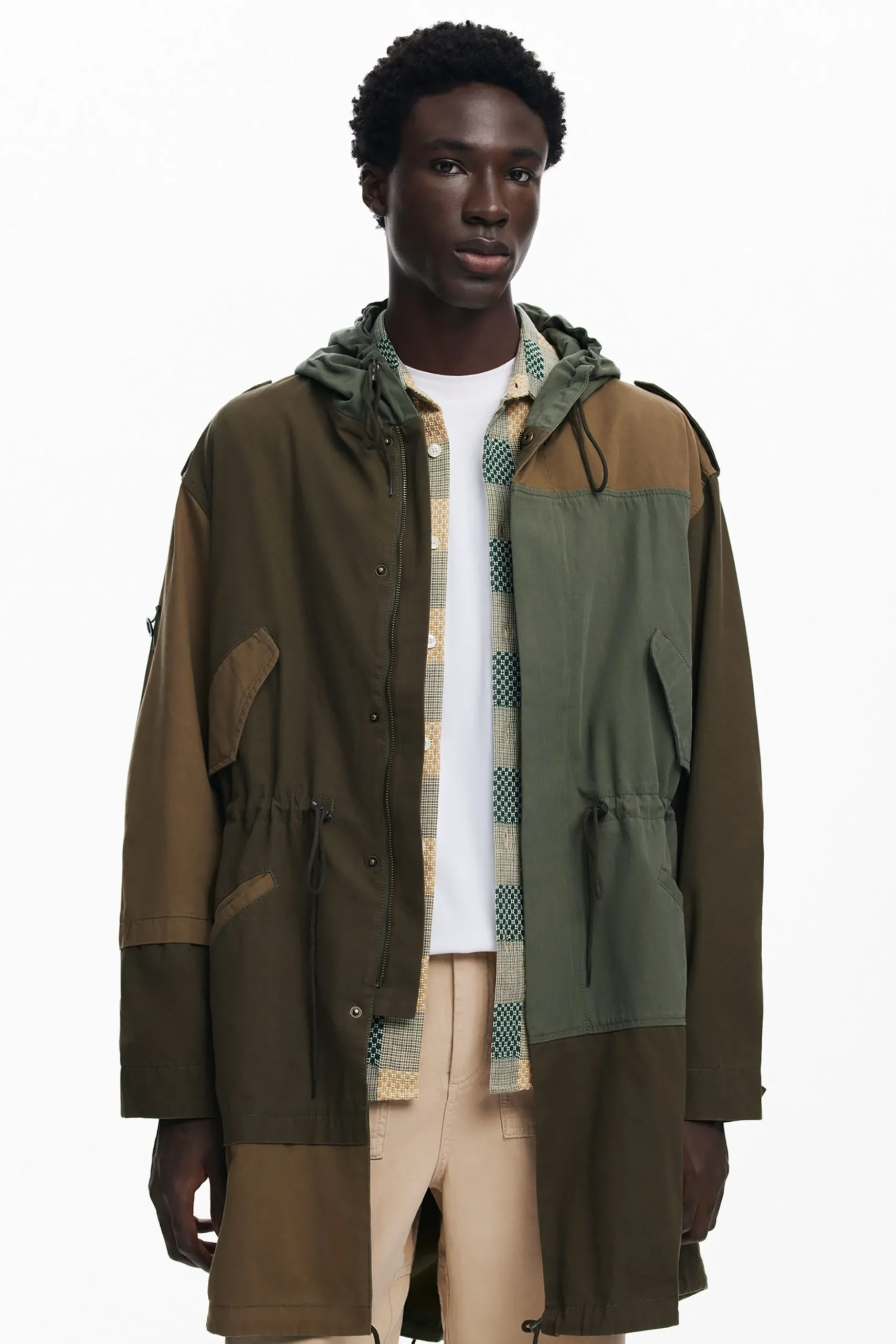 Parka multitono