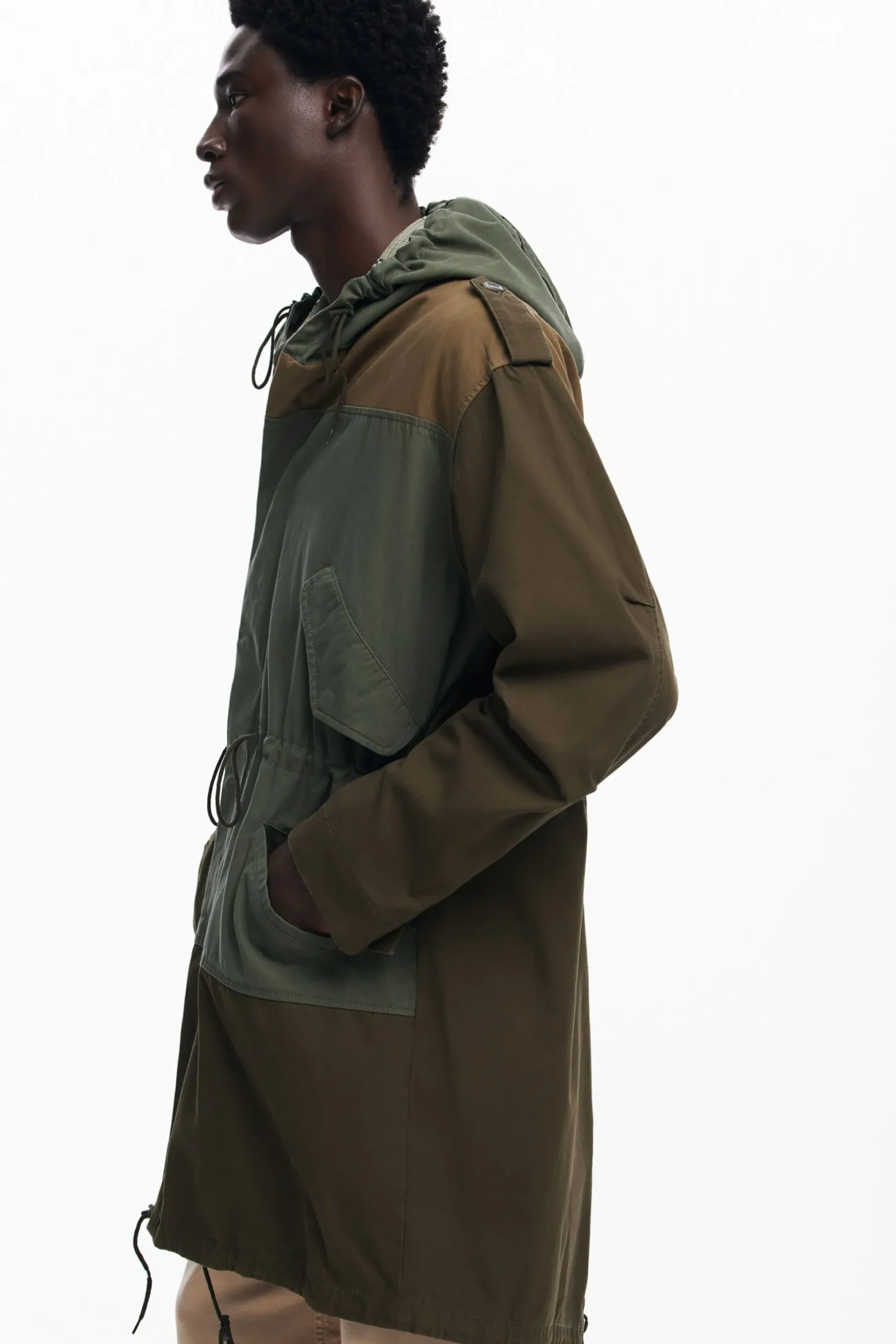 Parka multitono
