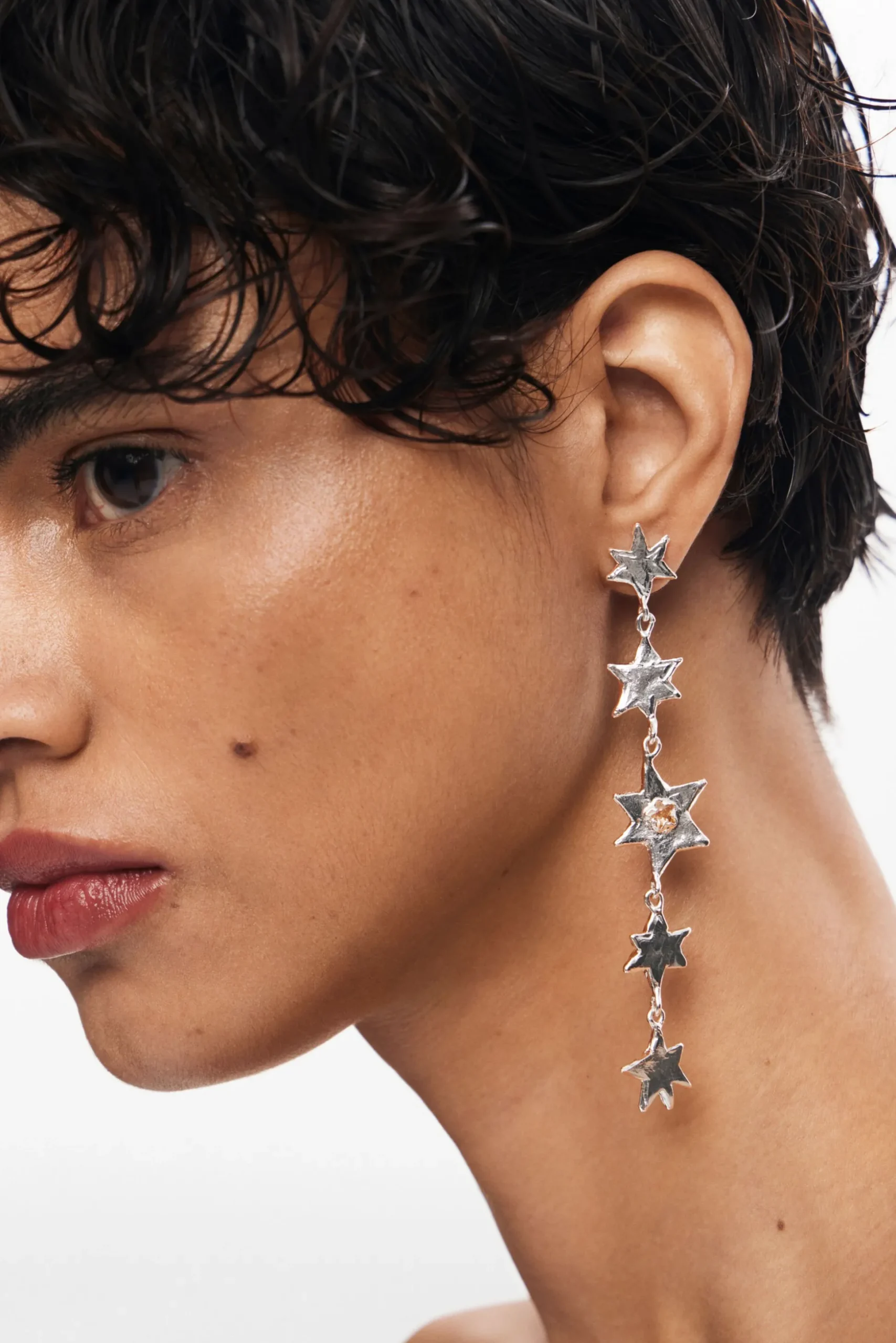 Pendientes cascada estrellas Zalio