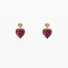 Pendientes cristal claro Zalio