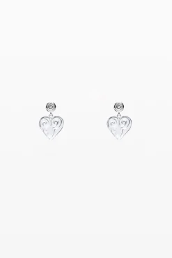 Pendientes cristal morado Zalio