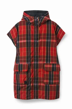 Poncho chaleco tartán