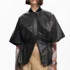 Poncho efecto piel