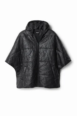 Poncho padded logos