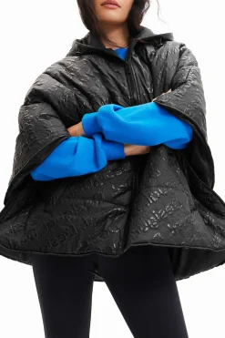Poncho padded logos