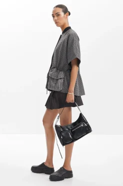 Poncho pata de gallo