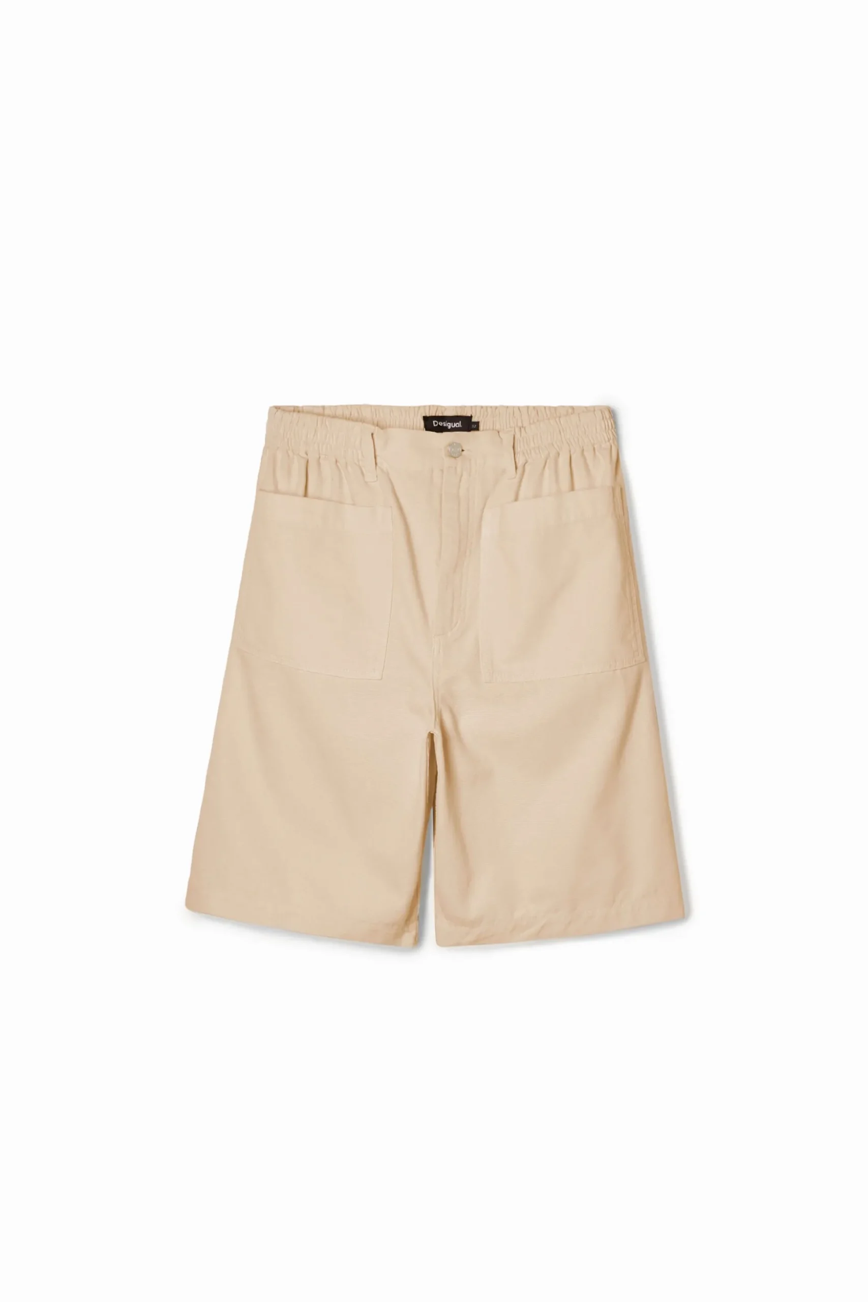 Shorts lisos bolsillos
