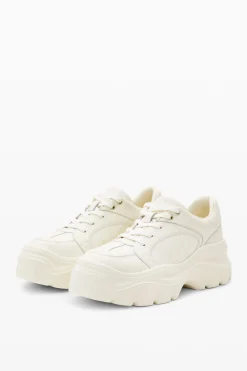 Sneakers chunky piel