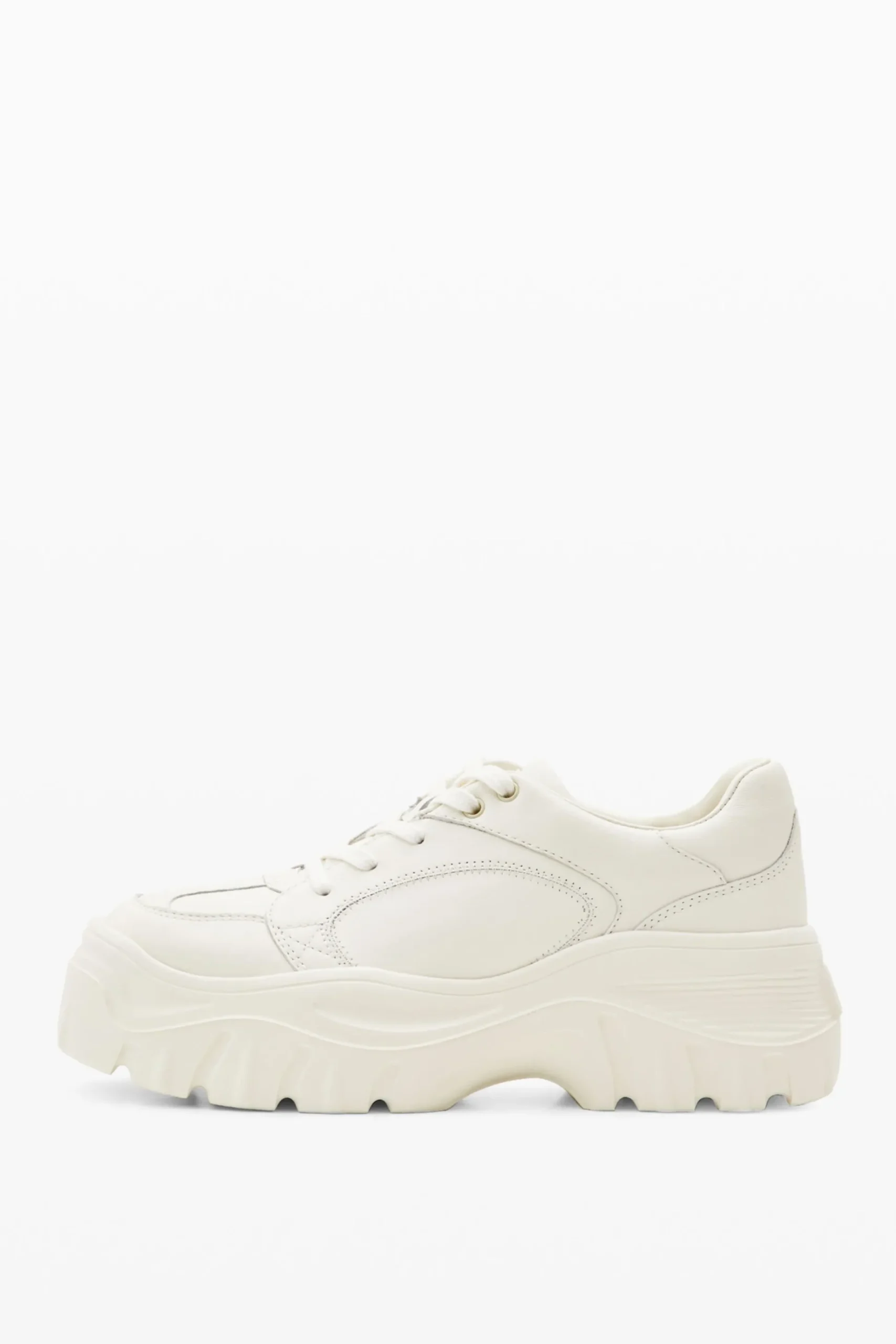 Sneakers chunky piel