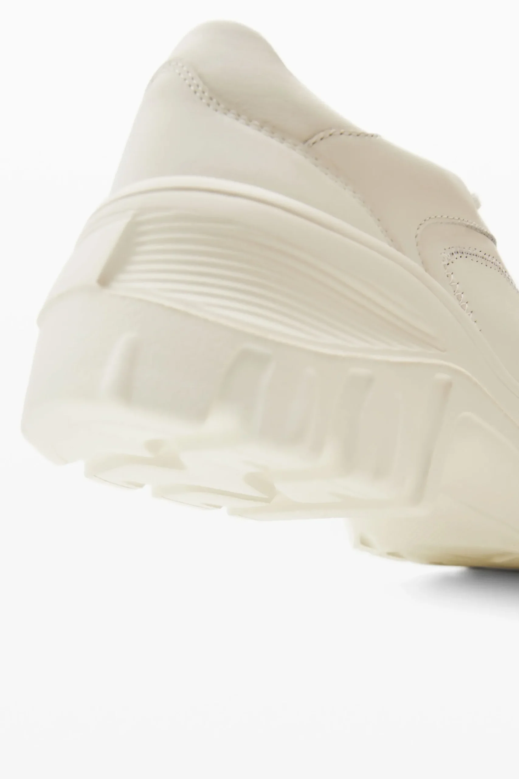 Sneakers chunky piel