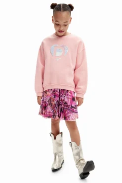 Sudadera corazón Desigual