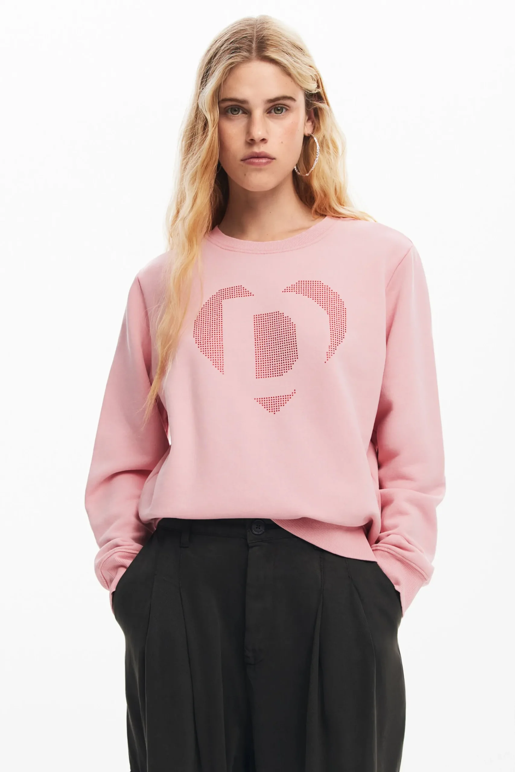 Sudadera corazón Desigual