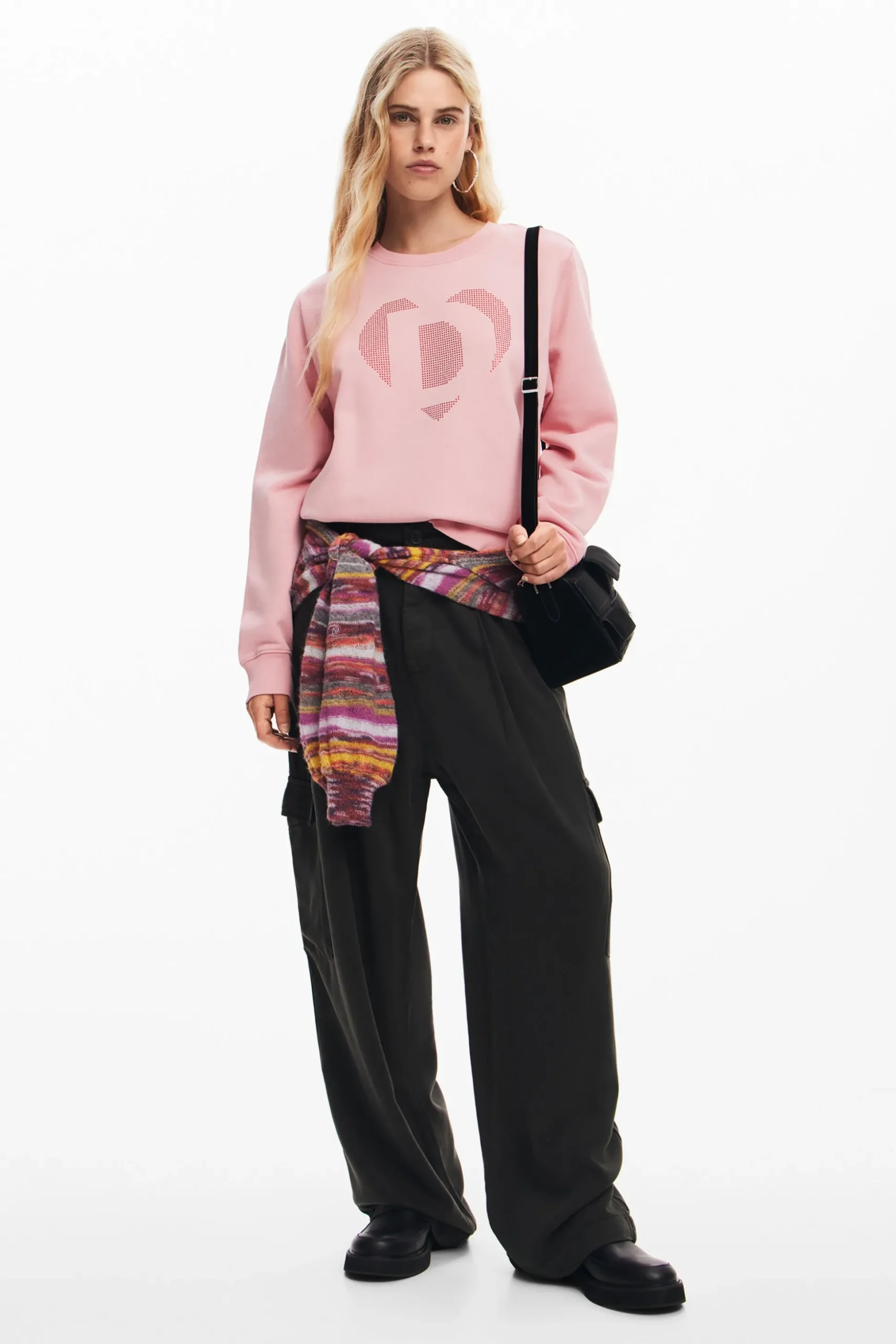 Sudadera corazón Desigual