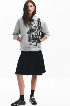 Sudadera cremallera estampada M. Christian Lacroix