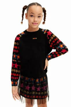 Sudadera Desigual estrellas