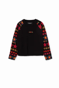 Sudadera Desigual estrellas