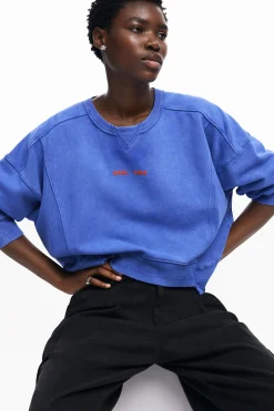 Sudadera efecto lavado
