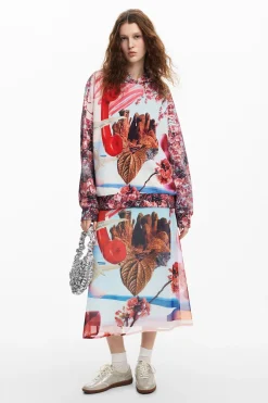 Sudadera estampada M. Christian Lacroix