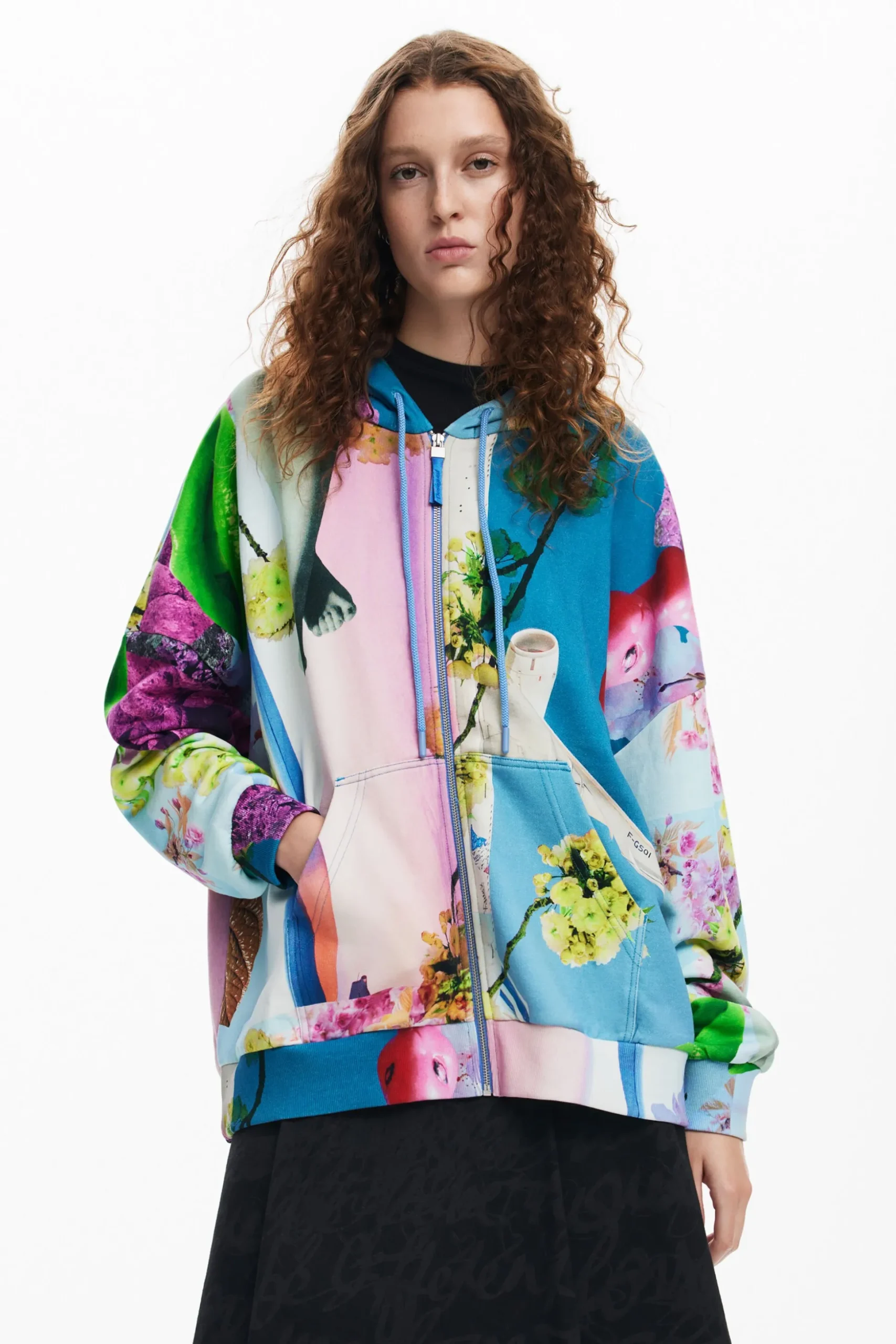 Sudadera estampada M. Christian Lacroix