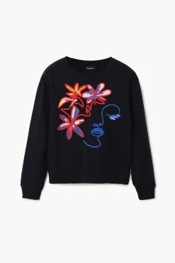 Sudadera estampado arty