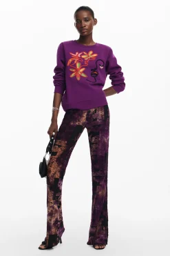 Sudadera estampado arty