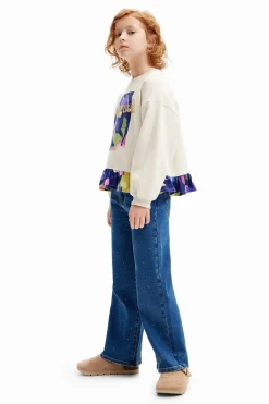 Sudadera flores