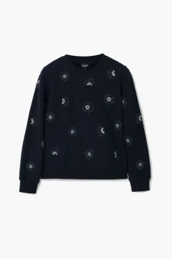 Sudadera flores joya
