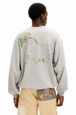 Sudadera ilustraciones acuarela
