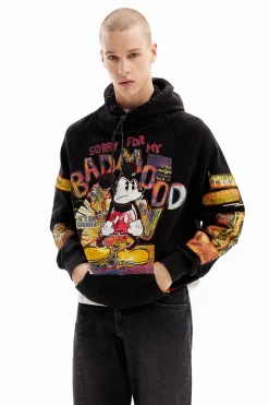Sudadera Mickey Mouse patchwork
