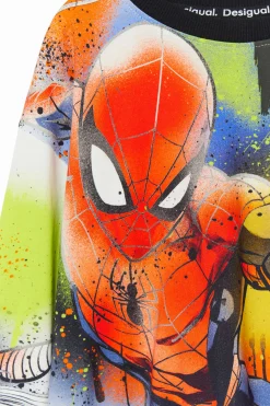 Sudadera onversize Spiderman