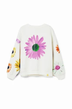 Sudadera oversize margaritas