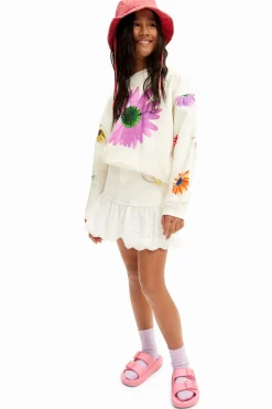 Sudadera oversize margaritas