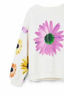 Sudadera oversize margaritas