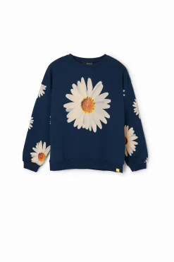 Sudadera oversize margaritas