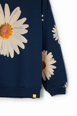 Sudadera oversize margaritas