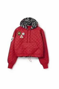 Sudadera padded con parches