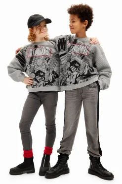Sudadera rayas Marvel