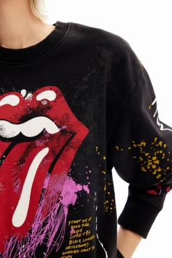Sudadera splatter The Rolling Stones