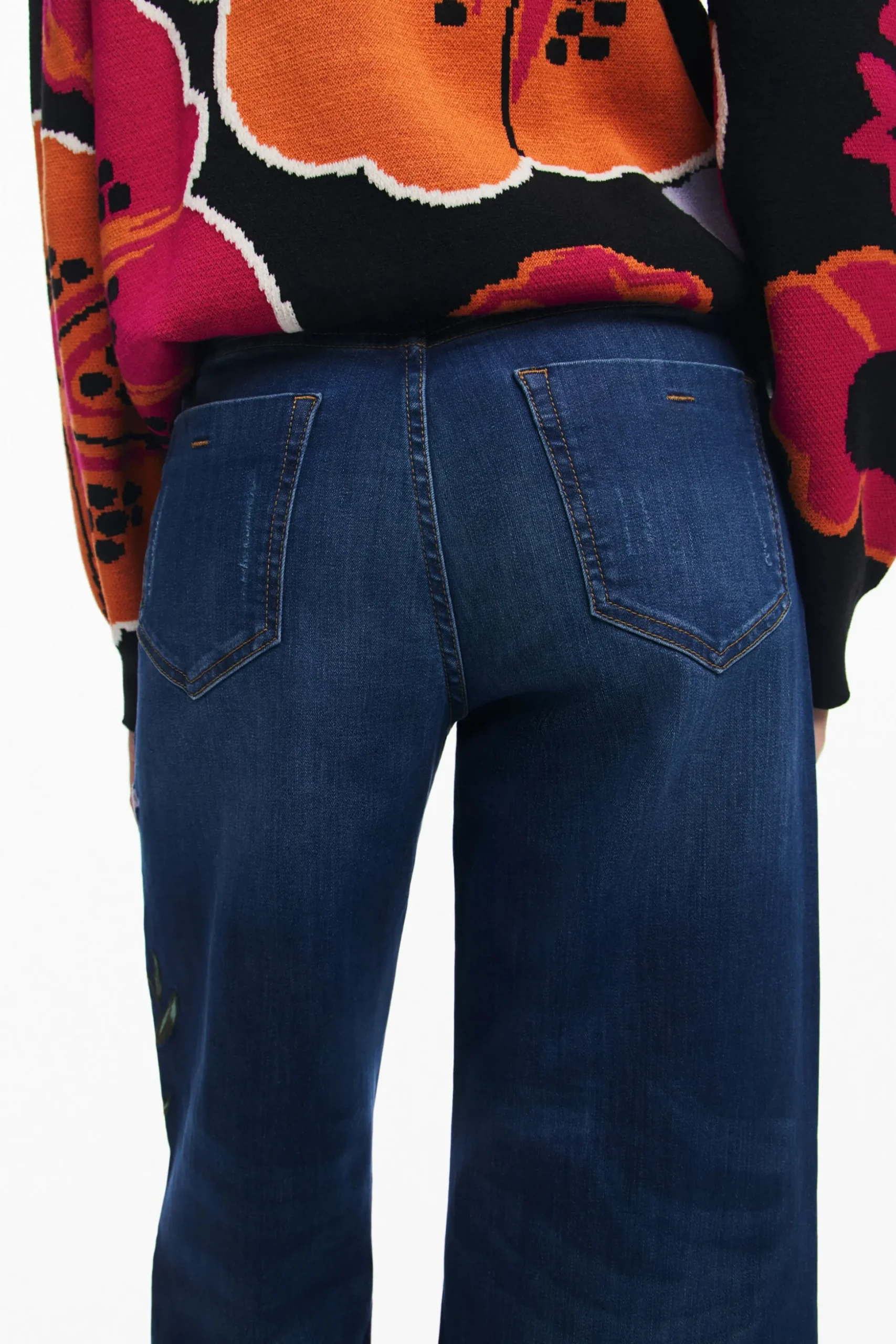 Vaqueros culotte denim
