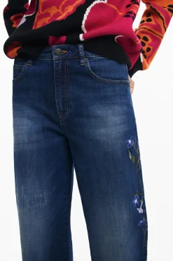 Vaqueros culotte denim