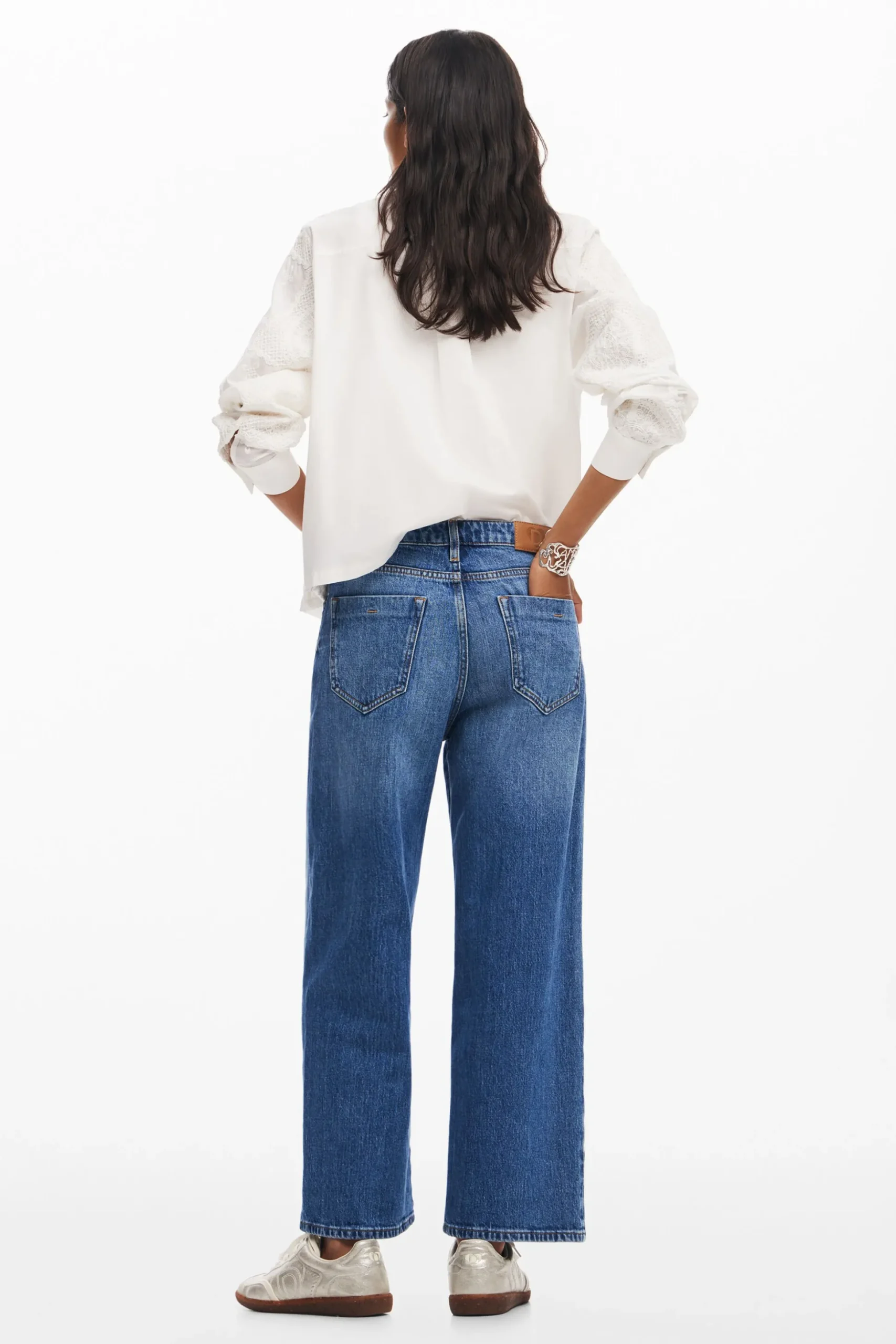 Vaqueros culotte denim