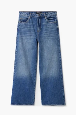 Vaqueros culotte denim