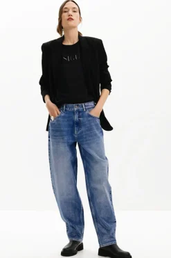 Vaqueros denim balloon