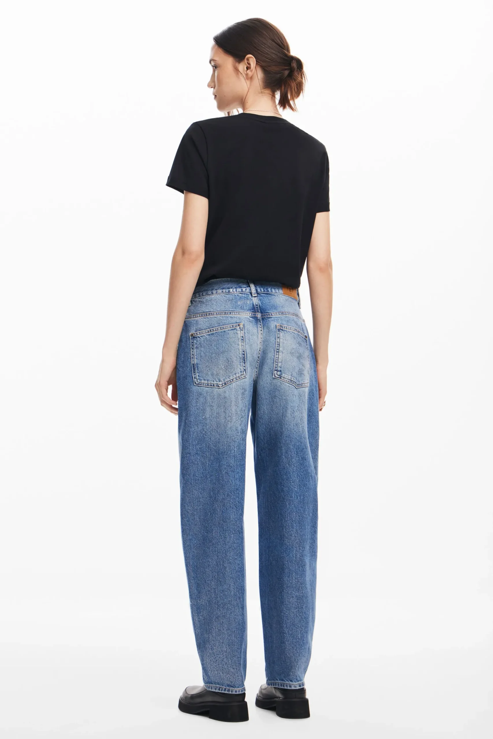 Vaqueros denim balloon
