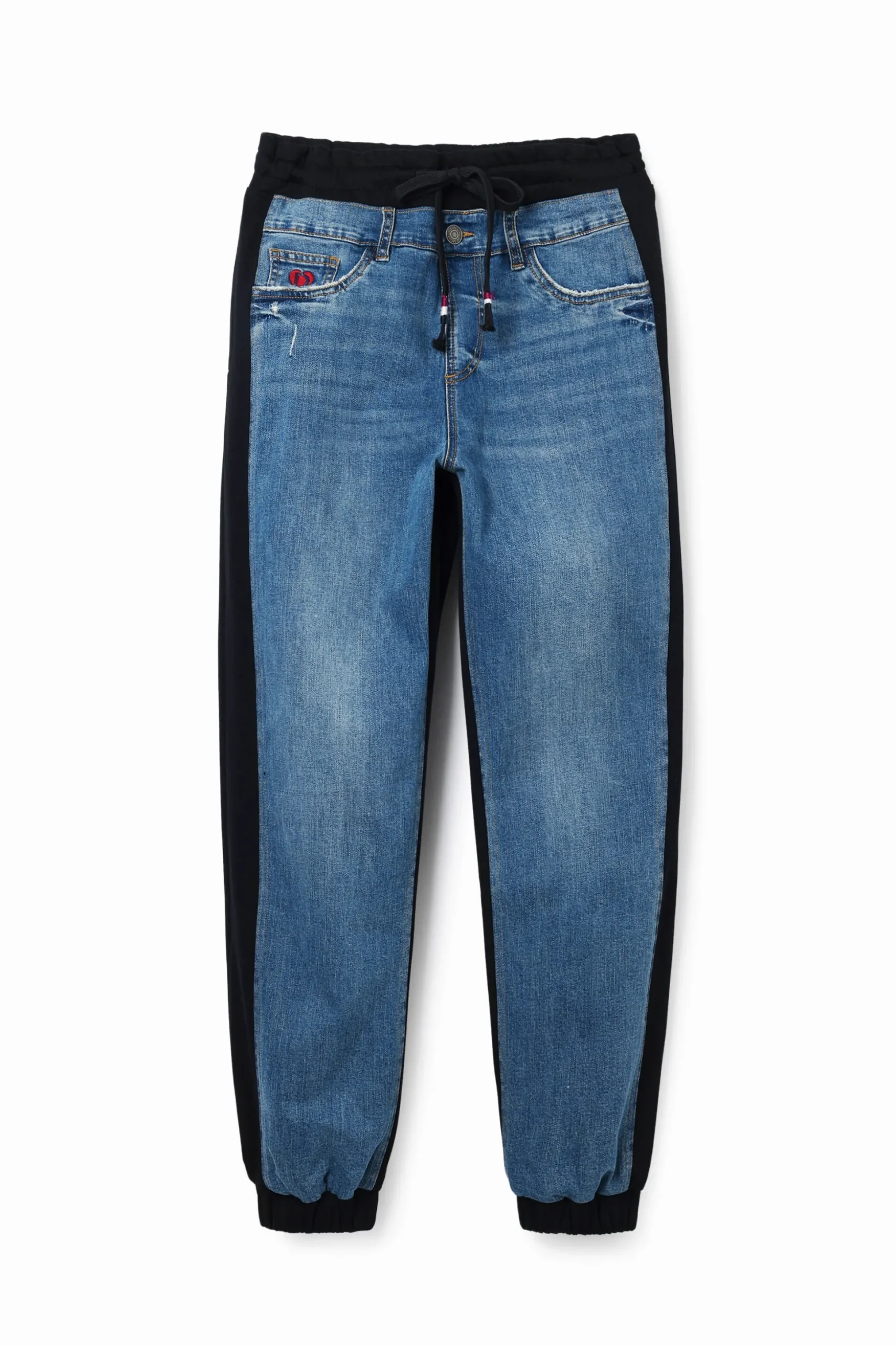 Vaqueros jogger contraste