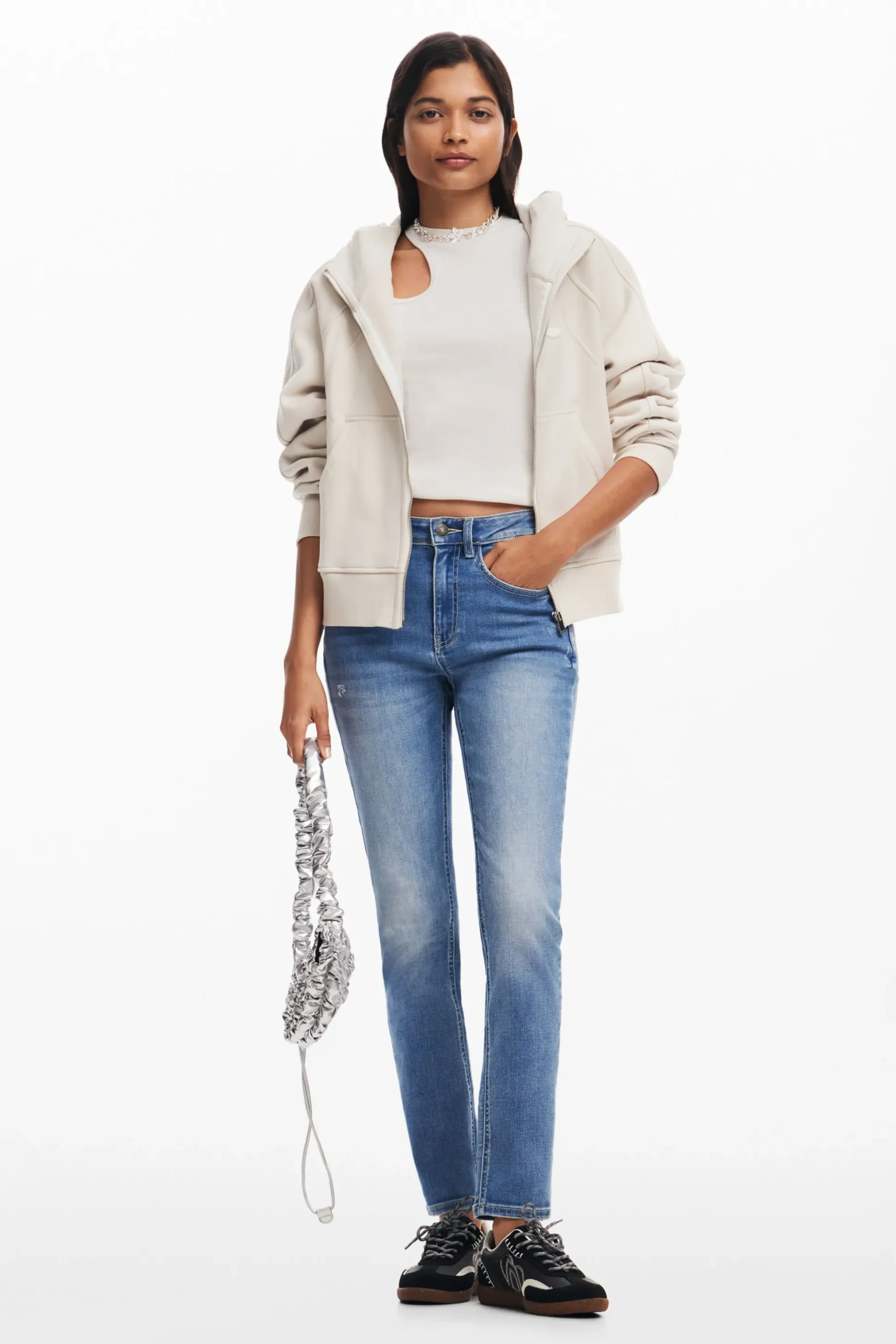 Vaqueros skinny lisos