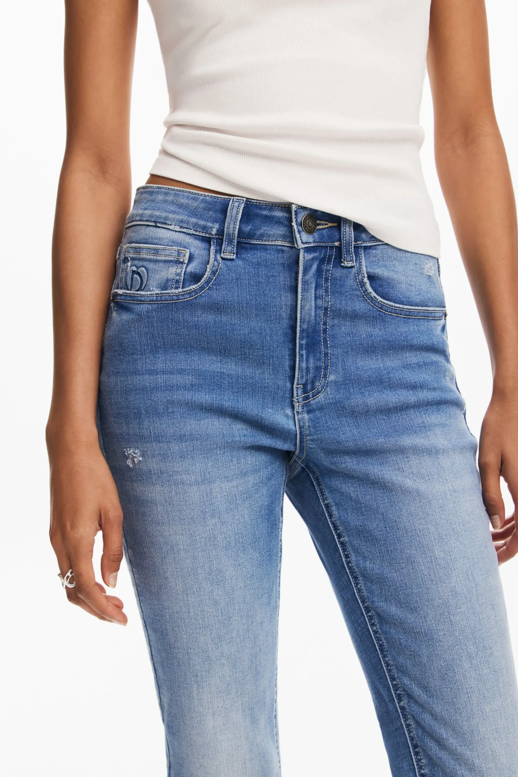 Vaqueros skinny lisos