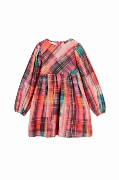 Vestido camisero cuadros