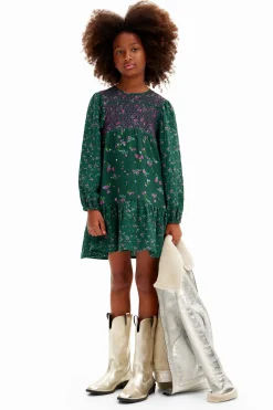 Vestido camisero flores