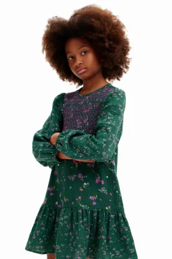 Vestido camisero flores